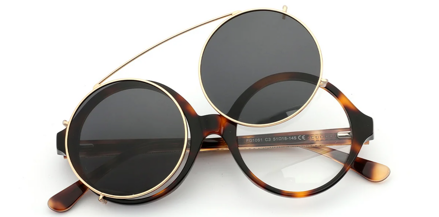 Acetate Round Frame F6576