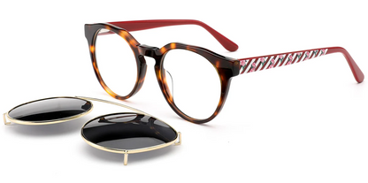 Acetate Round Frame F6622