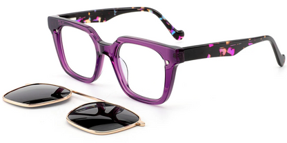 Acetate Square Frame F6814