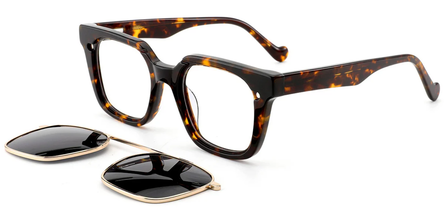 Acetate Square Frame F6814