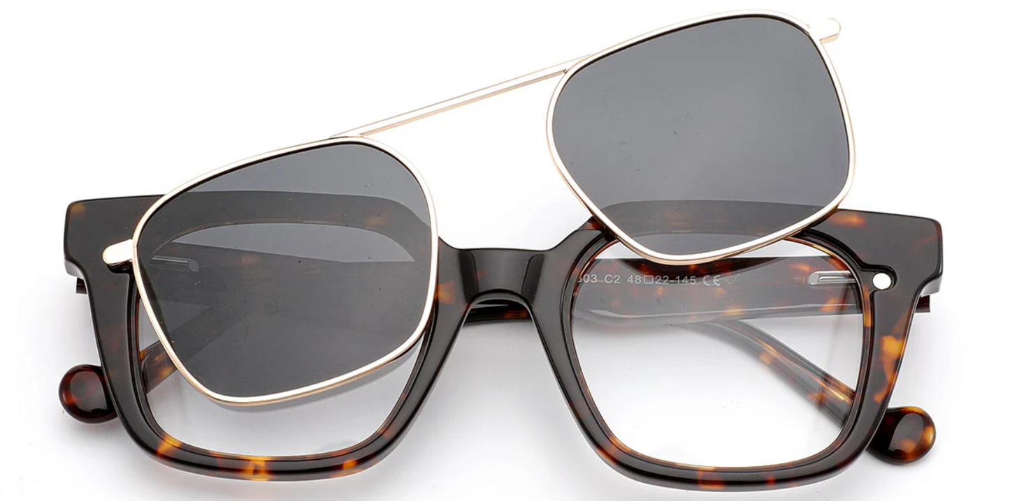 Acetate Square Frame F6814