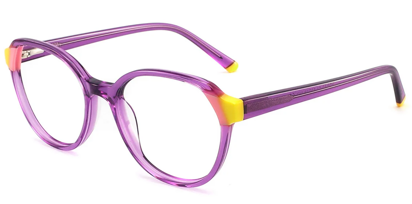 Acetate Geometric Frame F4254