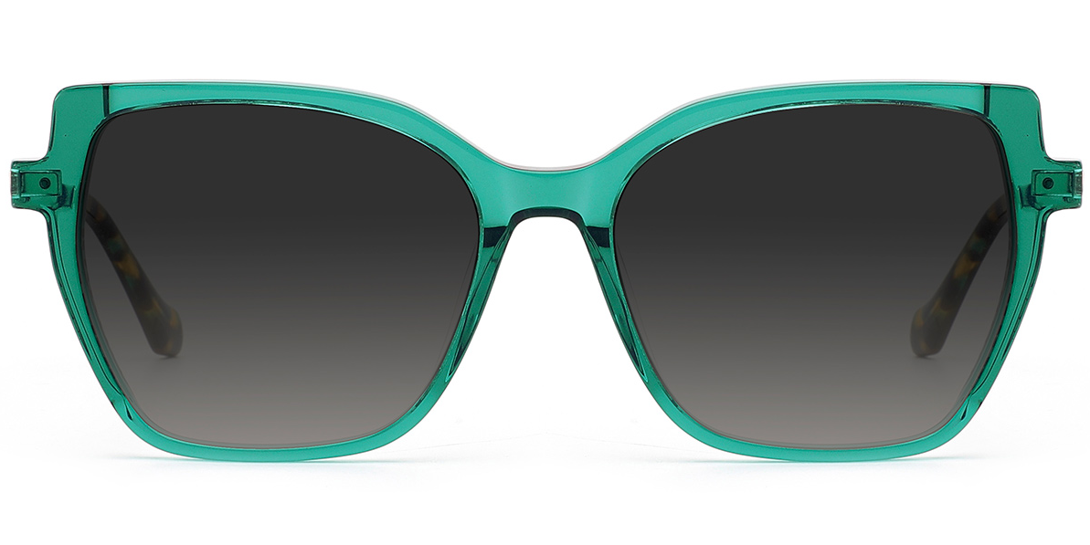 Quadratische Acetat-Sonnenbrille SG7859
