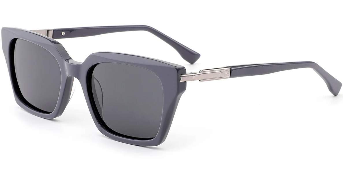 Quadratische Acetat-Sonnenbrille SG7849