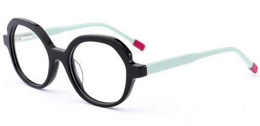 Ovaler Acetatrahmen für Kinder F7110