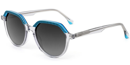Acetate Geometric Sunglasses SG7061
